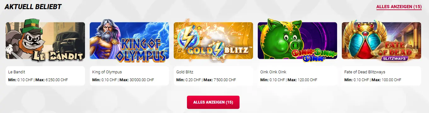 Moderne Casino-Atmosphäre – aktuelle Promotionen und Navigation zu den Spielkategorien